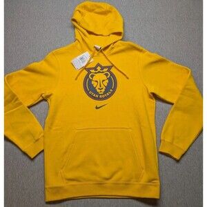 NIKE UTAH ROYALS MEN'S CLUB P.O. YELLOW SOCCER HOODIE SIZE S MEN NWT $75.00